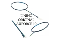 راکت لینینگ AX Force 10 سرمه ای فسفری / سفید سبز اورجینال