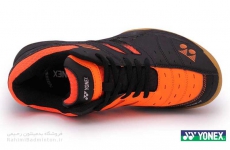 کفش بدمینتون یونکس مدل All England ۰5 رنگ مشکی-نارنجی