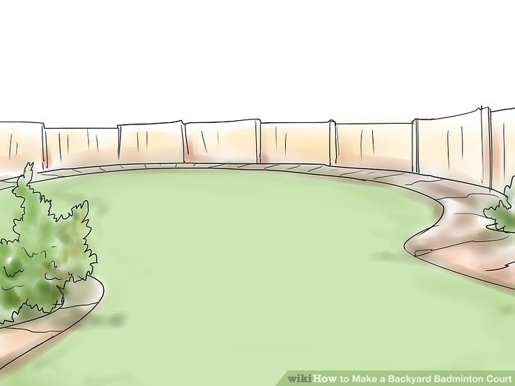 چطور یک زمین بدمینتون در حیاط خلوت بسازیم